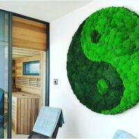 Einzigartige Moosdekoration – Moosbilder, Mooswände, Logos und Figuren aus echtem Moos von Ekomoss.