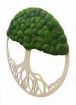 Moosbaum mit Kugelmoos. Baum des Lebens