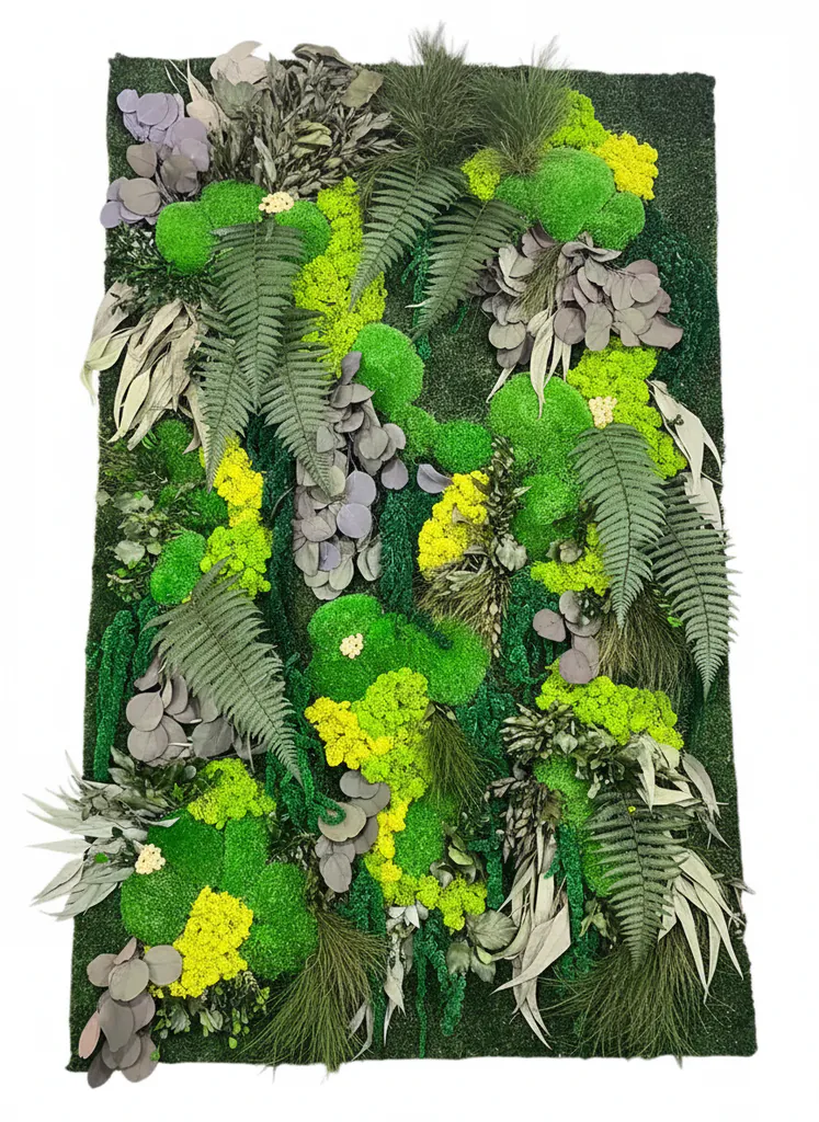 Plant panel_result Pflanzen Wandpaneele - Moospaneel mit Pflanzen