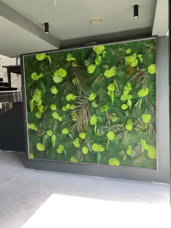 Mooswand Büro