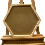 Moos Bilderrahmen Hexagon