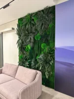 WandPflanzen - Moospaneel mit Pflanzen (Tropisches Design)