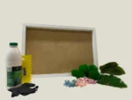 Moosbild selber machen Set – Blumenwiese
