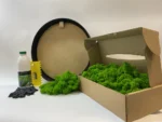 Ekomoss Runde Moosbild selber machen Set – Islandmoos