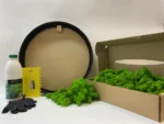 Ekomoss Runde Moosbild selber machen Set – Islandmoos