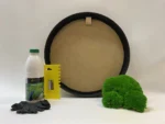 Ekomoss Runde Moosbild selber machen Set – Kugelmoos