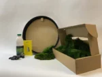 Runde Moosbild selber machen Set – Provence Moos